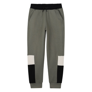 Sports Jogger Pants Eco-Friendly Quick Dry Breathable High Elastic Waist Solid Soft <b>Stretch</b> Fabric Front - Product Image 4