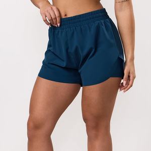 Shorts Deportivos Casuales de Secado Rápido para Mujer, Personalizados al por Mayor, Elásticos, Transpirables, Holgados, para Correr, Ciclismo, Entrenamiento y Gimnasio - Product Image 1