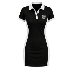 Vestido Deportivo Personalizado Sigma Gamma Rho con Paneles Laterales, Vestido Atlético para Mujer, Manga Corta, Cuello Camisero, Ropa de Equipo, OEM, ODM, Venta al Por Mayor - Product Image 1