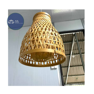 DISPONIBLE Lámpara Colgante de Metal Blue Lotus de Alta Calidad, Lámpara de Techo LED Moderna para Sala de Estar, Venta al por Mayor - Product Image 1