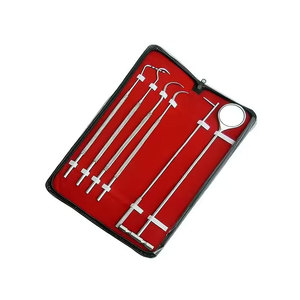 Juego de Instrumentos Quirúrgicos Veterinarios de Acero Inoxidable, Kit Básico de Cirugía para Operaciones en Animales Grandes, Herramientas Manuales - Product Image 3