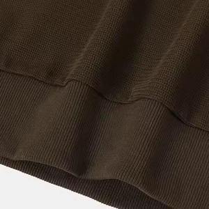 Sweat-shirt pour hommes à empiècements, en molleton de coton personnalisé, marque privée, fabricant de vêtements en gros, fournisseur de vêtements en vrac USA UE - Product Image 4