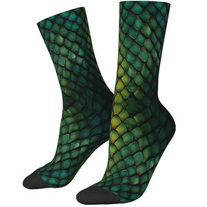 Fabricant de chaussettes durables et confortables, OEM ODM, chaussettes de sport athlétiques, décontractées, en bambou, de compression, à la mode, par sublimation - Product Image 1