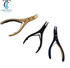 Rongeur à os chirurgical Ruskin, forceps orthopédique à double action pour la coupe des os, instrument réutilisable en acier inoxydable - Product Image 4