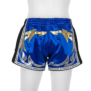 Shorts de boxe Muay Thai personnalisés en gros pour hommes et femmes, style décontracté, respirants, 100 % polyester, séchage rapide, taille élastique - Product Image 1