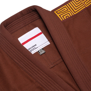 Kimono de Jiu Jitsu de Alta Calidad, Nuevo Modelo, Color Marrón, 100% Algodón, 450 GSM, Karate Shoyorol, Logotipo Personalizado, Lote 135, Kimono de BJJ - Product Image 3