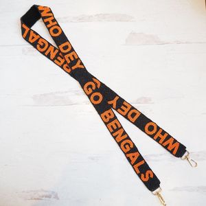 <b>Game</b> Day Polyester Lanyard With Metal <b>Hook</b> And Silk Screen Printing For ID Cards Key Holders Phone Straps Durable Design - Product Image 3