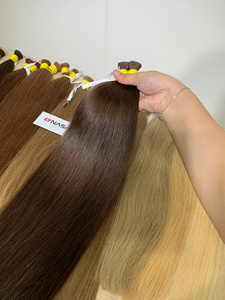 Extensiones de Cabello Humano NASA, Cabello Virgen Liso a Granel de un Solo Donante, Puntas Completas, Todos los Colores, Aptas para la Pérdida de Cabello - Product Image 5