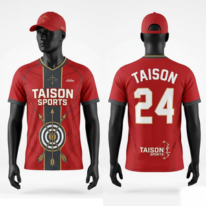 Jersey de Tiro con Arco de Poliéster Premium de 150 GSM, Degradado Verde y Negro, Diseño de Paneles de Tela Transpirable, Logotipo Personalizado por Sublimación - Product Image 4