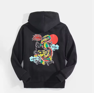 Sudadera con Capucha de Invierno de Primera Calidad, 100% Algodón, Secado Rápido, Forro Polar, Bordado 3D, Impresión Digital, Diseño Personalizado, con Bolsillo, Unisex - Product Image 1