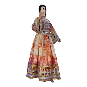 Afghani Kuchi Maxi <b>Dress</b> Women Custom Sizes Floral Print Embroidered Long Sleeves Wedding Party Casual <b>Dresses</b> For <b>All</b> Seasons - Product Image 1