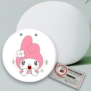 แผ่นต่อขนตาอะคริลิคสีชมพูคุณภาพสูงรักษ์โลก ลายเฮลโลคิตตี้ รับผลิตแบรนด์ส่วนตัว รูปทรงผีเสื้อและสี่เหลี่ยม - Product Image 3