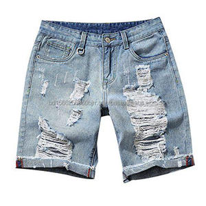 Shorts en jean lavés de haute qualité, dernier design, exportés en gros, 100% coton, écologiques, imperméables - Product Image 6