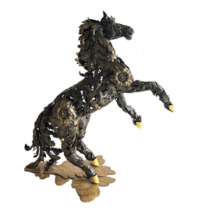 Postes de Hierro Forjado de Alta Calidad, Lujosos, 100% Forjados a Mano, Columnas Decorativas para Entrada, Resistentes a la Intemperie, Personalizables - Product Image 1