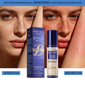 <span class=keywords><strong>Crème</strong></span> <span class=keywords><strong>BB</strong></span> MERCILEN, soin blanchissant de la <span class=keywords><strong>peau</strong></span>, maquillage longue durée, écran solaire, élimination des taches, hydratant, anti-âge, correcteur, <span class=keywords><strong>crème</strong></span> <span class=keywords><strong>BB</strong></span> - Product Image 1