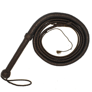 Fouet d'équitation sur mesure léger avec poignée souple, fouet en nylon pour chasseurs avec sangle de maintien et coussinet de protection - Product Image 1