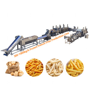 Ligne de production de chips de pommes de terre entièrement automatique Ligne de machines de fabrication de chips de pommes de terre fraîches Ligne de production de frites - Product Image 4