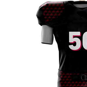 Uniforme de football américain personnalisé, tissu en maille OEM, tenue de match pour jeunes, numéro personnalisé, uniforme de football américain pour hommes et femmes - Product Image 6