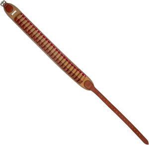 Porte-cartouches de chasse 20GA et 12GA, bandoulière pour munitions avec pochettes MOLLE - Toile et cuir 10x/6x - Product Image 3