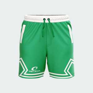 Low MOQ Men's Gym <b>Shorts</b> Custom Logo Breathable Eco-Friendly Drawstring Closure Pockets Mid Waist Printed <b>Technics</b> - Product Image 5