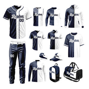 Conjuntos de Uniformes de Béisbol Deportivos, Kits de Uniformes de Béisbol para Entrenamiento con Cinturón, Gorra, Bolsa, Camiseta, Calcetines, Zapatos y Hamlet - Product Image 6