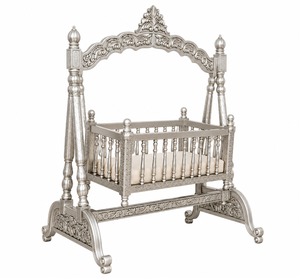 Compre una Impresionante Cuna de Madera para Bebés para Grandes Ceremonias, Elegante Cuna Decorativa de Madera para Bebés para Ceremonias y Eventos en Estados Unidos - Product Image 3