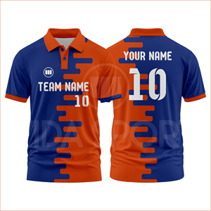 เสื้อคริกเก็ตฤดูร้อนประสิทธิภาพสูง เสื้อทีมสั่งทำพิเศษ พิมพ์ลายแบบซับลิเมชั่น ระบายอากาศได้ดี เป็นมิตรกับสิ่งแวดล้อม มีไซส์พลัส ชุดกีฬา - Product Image 3