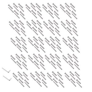 Kit di fissaggio per cavi in acciaio inossidabile lucidato da 100 pezzi per cavi da 3/16 pollici - Product Image 6