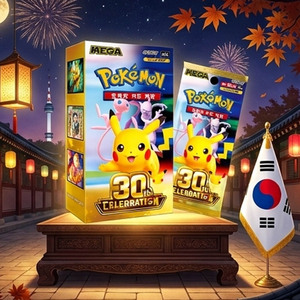 Pour la 30e Anniversaire, Version Coréenne Emerald Break Full Color Expansion Booster Box, Jeu de Cartes à Collectionner TCG Anime - Product Image 1