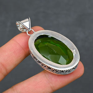 Luxury 925 Silver <b>Statement</b> <b>Necklace</b> 22g Weight - Product Image 3