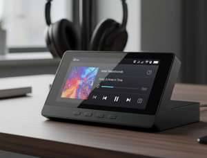 Module d'affichage TFT-LCD COG FPC personnalisé de type barre 4,5 pouces 800x240 400 Nits pour tableaux de bord de divertissement, à l'heure de 12h - Product Image 6