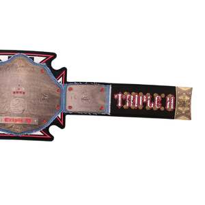 Cinturón de Campeonato Personalizado Triple H Time to Play the Game, Cinturón de Lucha Libre <span class=keywords><strong>WWE</strong></span> de Alta Calidad, Coleccionable - Product Image 3