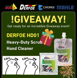 Affiche promotionnelle best-seller DERFOE pour le nettoyant pour les mains, avec finition givrée - Product Image 2