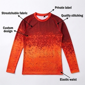 Custom <b>Compression</b> Rashguard <b>Shirt</b> <b>for</b> <b>Men</b> Mma Long Sleeve Rash Guard Tops <b>for</b> Adults - Product Image 5