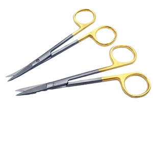 Frazier Ciseaux chirurgicaux vétérinaires Pince droite à pointe incurvée avec tube d'aspiration Instruments médicaux et dentaires - Product Image 2