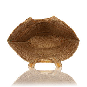 Nouveauté 2026 : Sac en jute élégant fait main au crochet de Jaipur, grand sac de plage et de courses écologique, sac à main traditionnel indien - Product Image 3