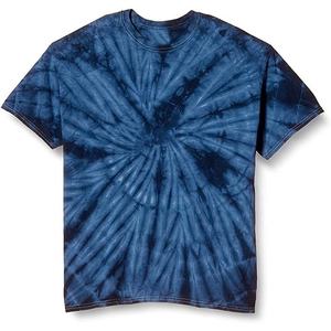 Camisetas Tie Dye de Corte Holgado, Algodón Teñido a Mano con Patrón en Espiral, Estilo Urbano para Hombre y Jóvenes, Ropa Transpirable de Verano - Product Image 1