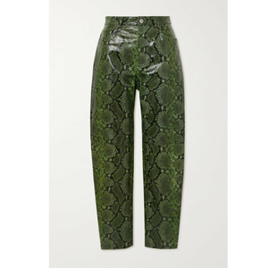 OEM High Waist Snake Skin Yoga Pants Mid Waist Women's Fitness Gym <b>Leggings</b> with Casual Private Label Women's Yoga <b>Leggings</b> Pant - Product Image 6