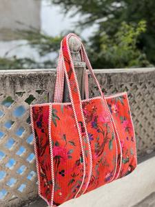 Elegant <b>Printed</b> Velvet Quilted Shoulder Bag for Women with Soft Texture and Stylish Design - Product Image 5