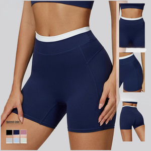 Women OEM ODM Exercise Biker Shorts <b>Tummy</b> <b>Control</b> High Waist Athletic Shorts Soft Flexible Compression Yoga Fitness Running Wear - Product Image 3