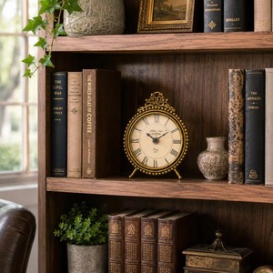 Horloge de bureau/table numérique électronique de style européen moderne avec écran tactile et rétroéclairage - Product Image 6