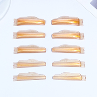 LiBeauty – Lot de 5 paires de coussinets transparents coréens populaires pour rehaussement de cils, avec logo, réutilisables, sans colle, pour lifting des cils