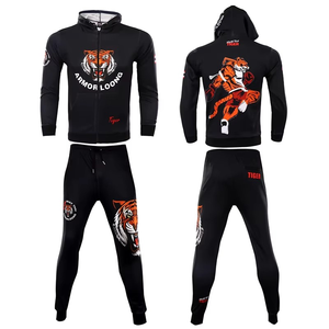 Vente en gros usine – Nouveaux sweats à capuche d'entraînement de boxe personnalisés avec logo, pour arts martiaux mixtes, haute élasticité, imperméables et respirants - Product Image 1