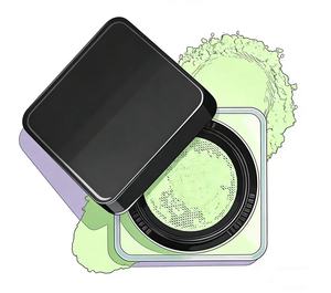 Corrector mineral de maquillaje de larga duración, resistente al agua, fácil de aplicar, con protección solar en polvo y cobertura total. - Product Image 6