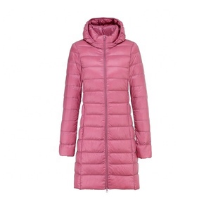 Veste matelassée unisexe légère et chaude pour l'hiver, avec capuche et fermeture éclair, personnalisable, streetwear d'extérieur, vente en gros, fabricant OEM/ODM - Product Image 3