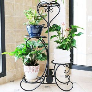 Premium Wrought Iron Plant Stands for Indoor Outdoor Flower Pot Holder Garden Decoration and Landscaping Projects - Product Image 6