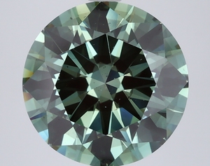 Diamante Cultivado en Laboratorio de Corte Redondo de 5.97 Ct, Verde Intenso SI2, Certificado IGI, Diamante Suelto CVD al por Mayor para la Fabricación de Joyas - Product Image 1