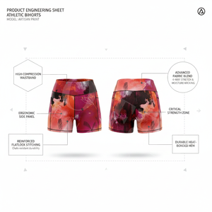 Shorts de musculation et de deadlift haute qualité, séchage rapide, extensibles, design personnalisé, pour la course et l'entraînement, shorts de compression pour les fessiers, OEM - Product Image 2