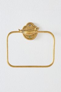 Organisateur de salle de bain moderne, anneau porte-serviettes en aluminium, construction légère mais robuste, pour un usage domestique quotidien pratique - Product Image 6