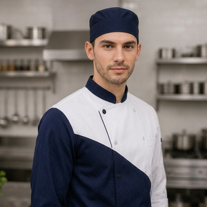 Uniforme de Chef, Conjunto Completo de 4 Piezas, TR Spandex, Transpirable, Antipilling, Uniforme de Cocina - Product Image 2